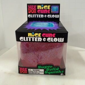 Needoh Glitter and Glow squishy toy